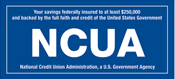 Blue NCUA Branding Logo